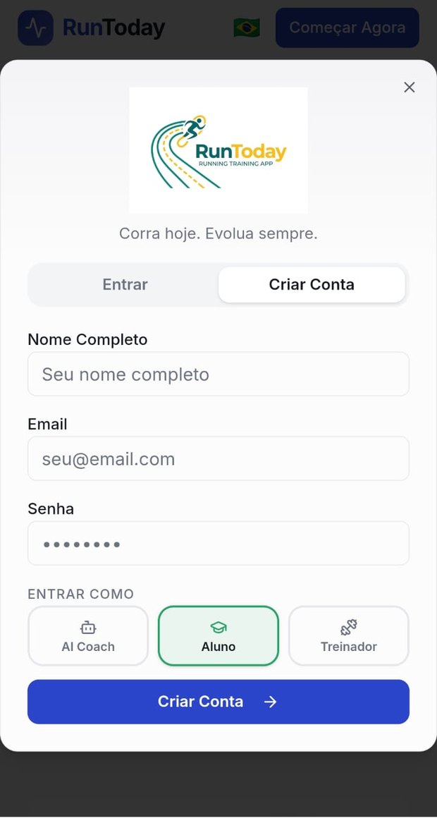 Treine e registre como foi.